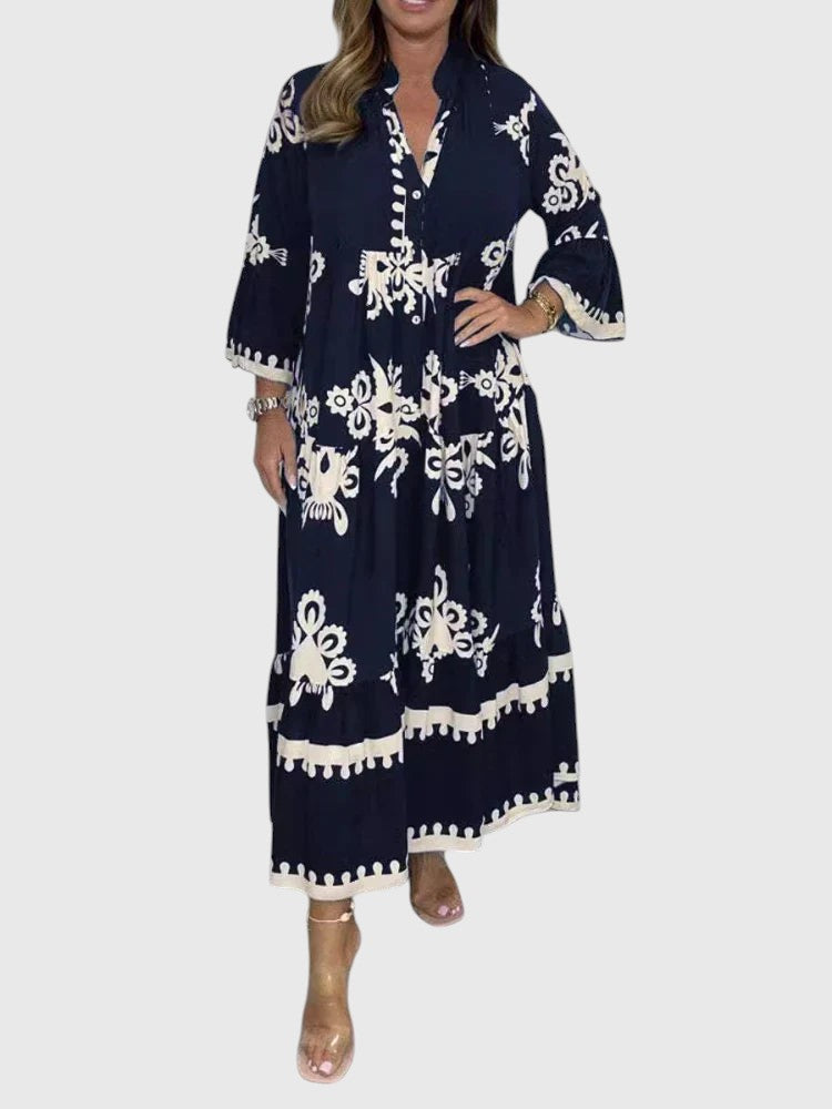 ואלין - שמלת יום זורמת