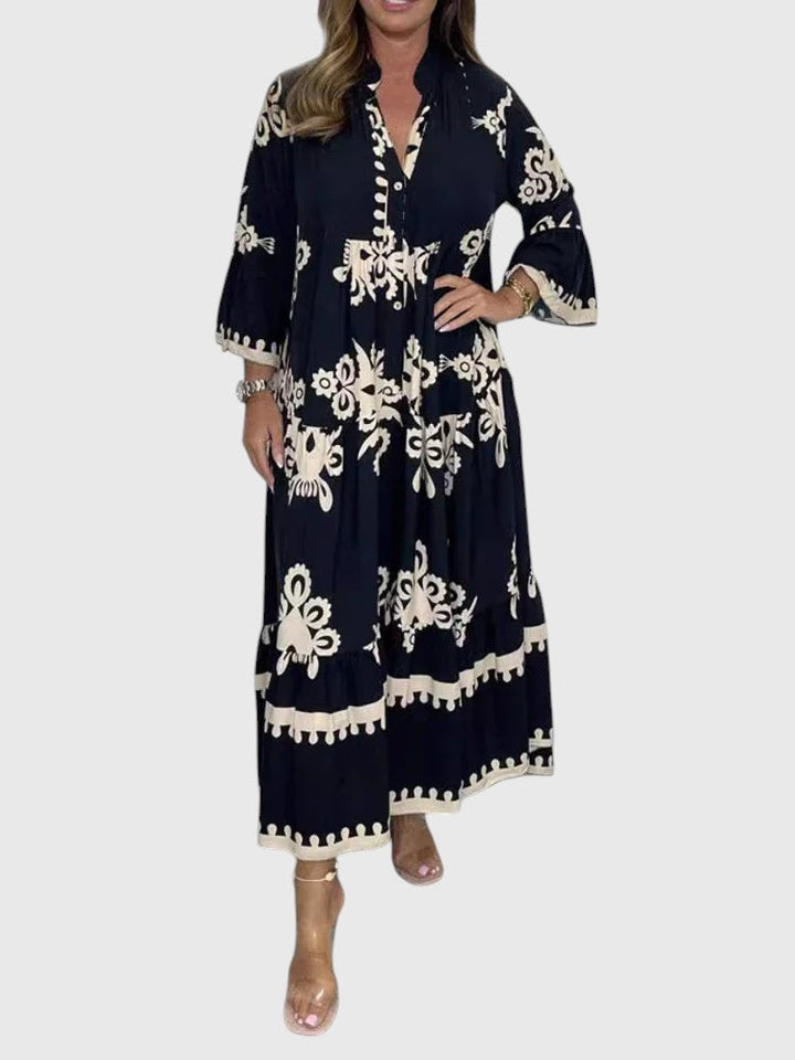 ואלין - שמלת יום זורמת