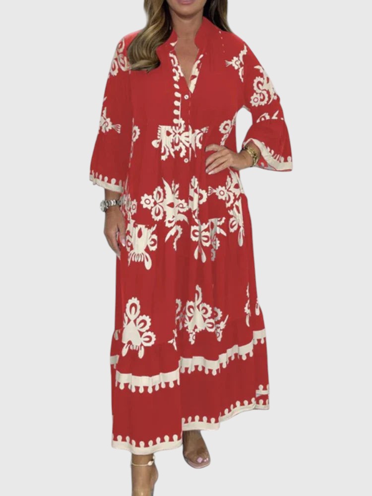 ואלין - שמלת יום זורמת