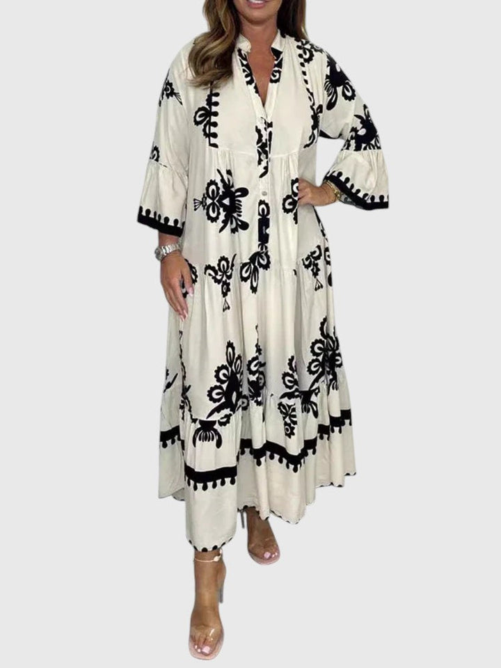 ואלין - שמלת יום זורמת