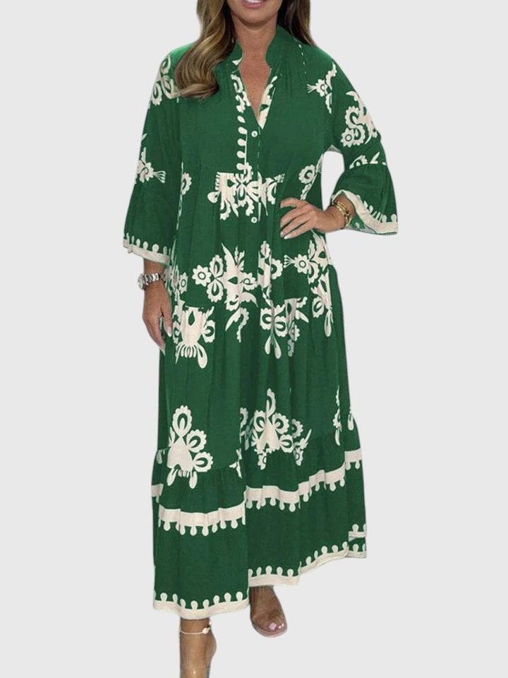 ואלין - שמלת יום זורמת